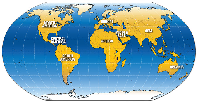 world map with countries labeled. Countries labeled world